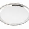 SALVA OVAL COM CONTAS – 14x10 (PRATA 90)