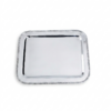 BANDEJA RETANGULAR C/ FIO - 26 x 20cm (D) (PRATA 90)